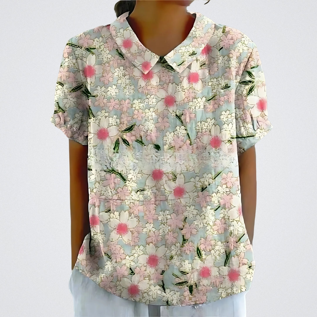 Nali™ | Blusa Floral Elegante