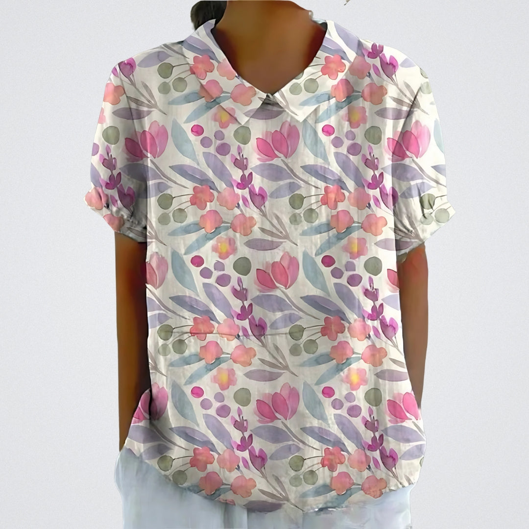 Nali™ | Blusa Floral Elegante