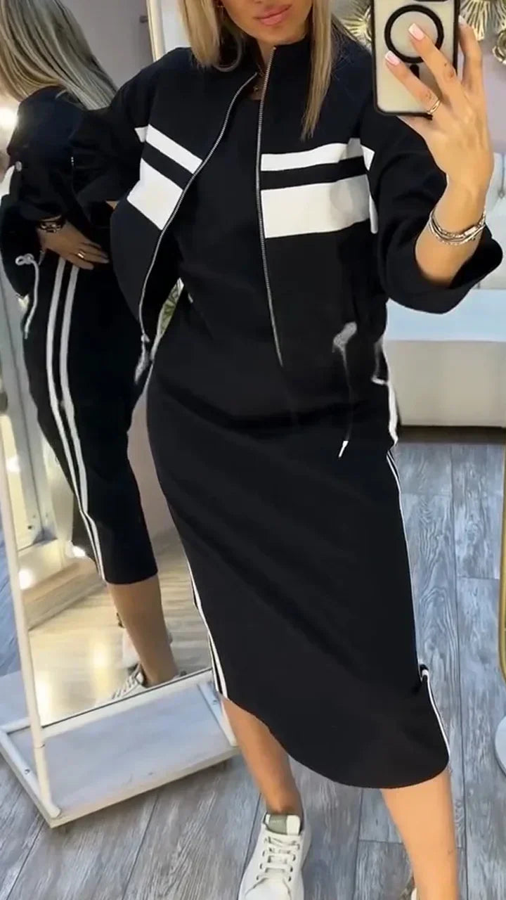 Charletta - Conjunto de Dos Piezas Casual Estiloso