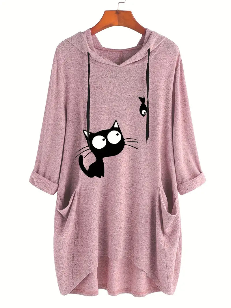 Elidi - Sudadera con capucha elegante y casual