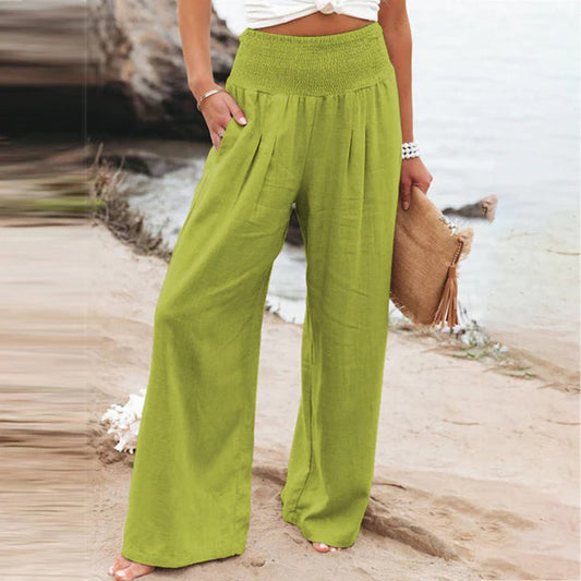 Dahlia™ | Pantalón Cómodo de Algodón y Cáñamo