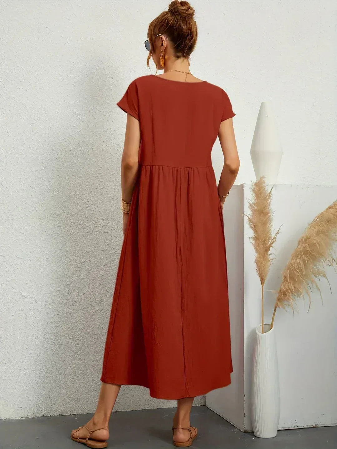 Therese - Vestido de verano con bolsillos