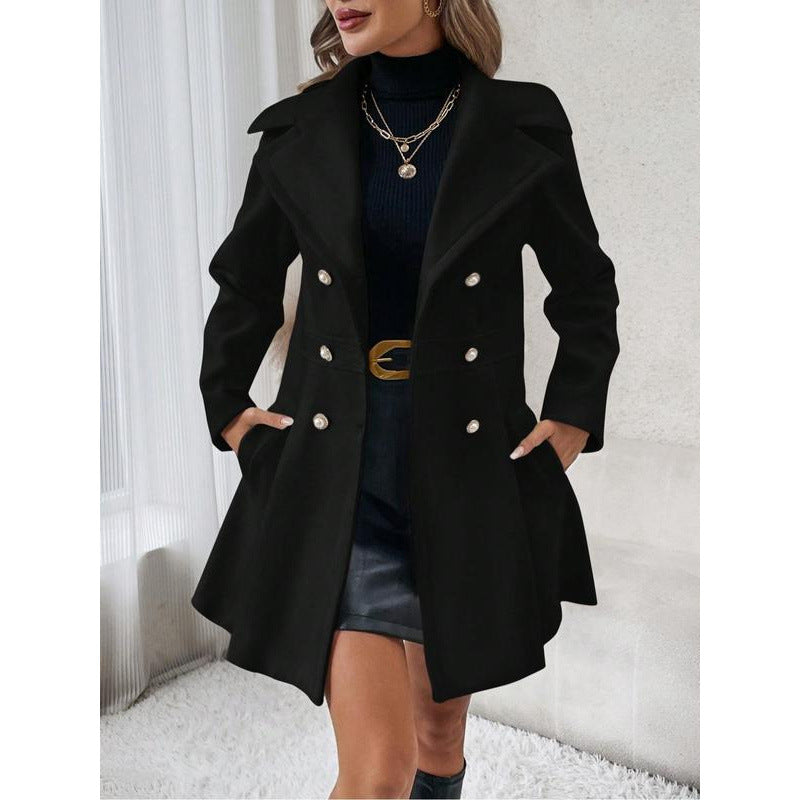 Maria™ | Elegante Chaqueta de Otoño de Doble Botón