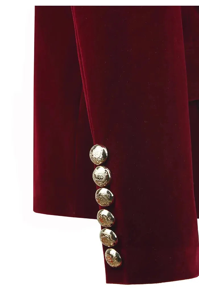 Nola™ | Blazer Elegante de Terciopelo