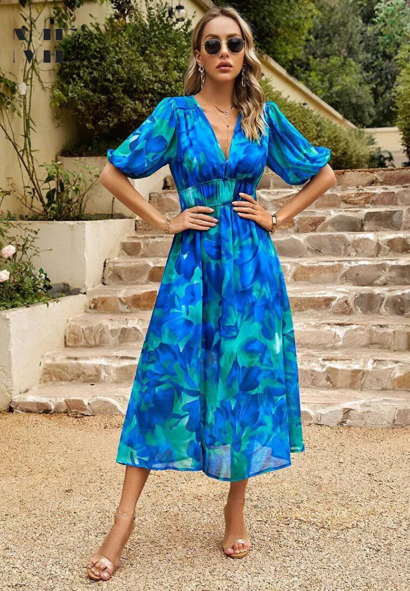 Flore – Elegante vestido floral
