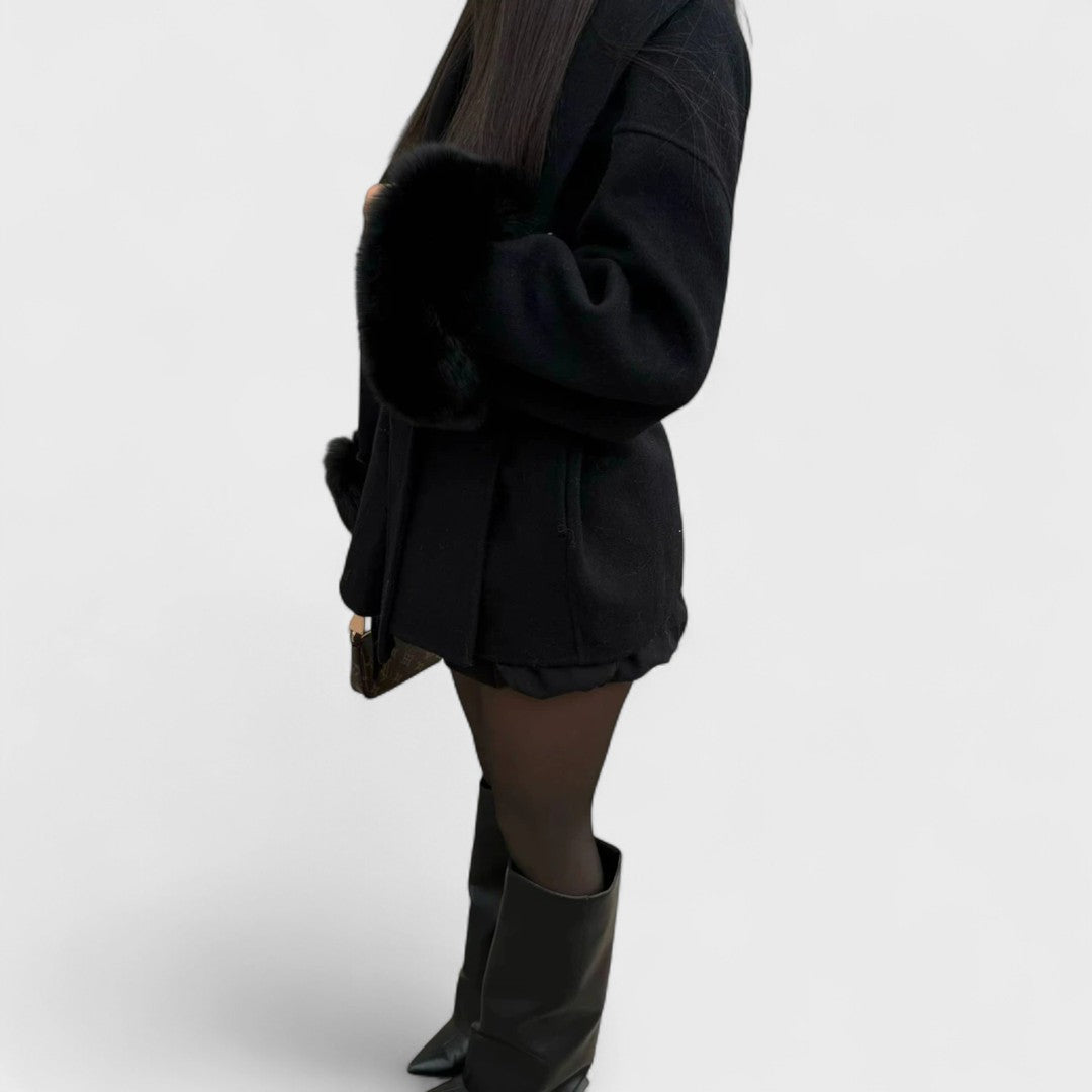 Charlenne - Abrigo Casual Estiloso