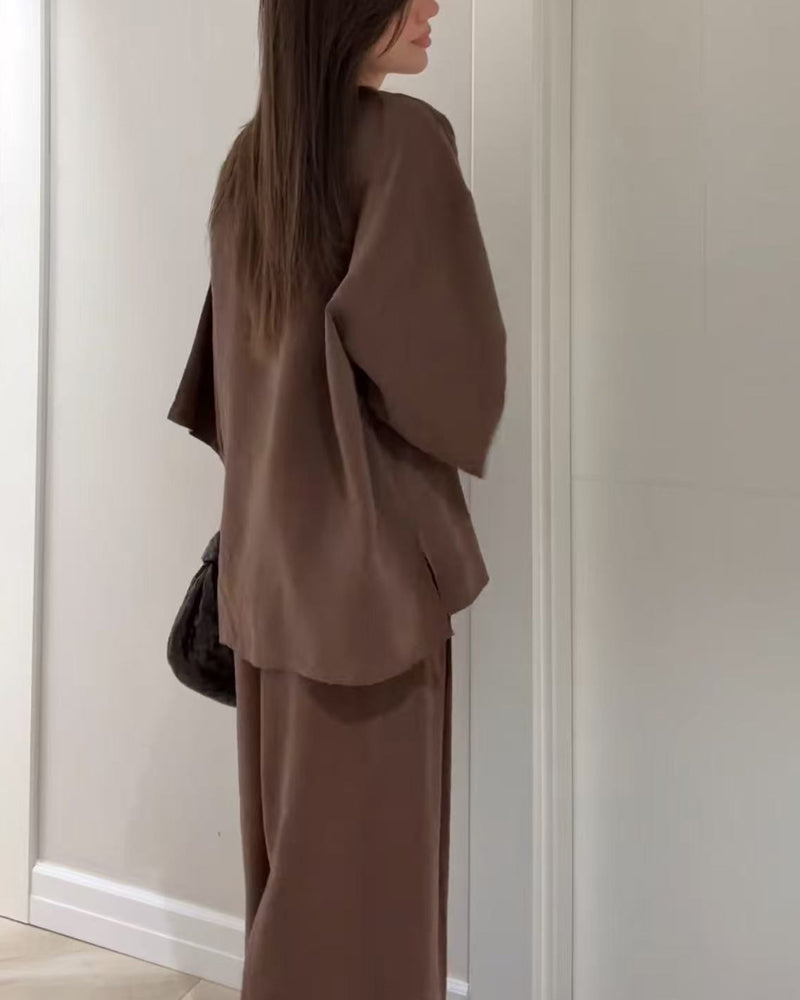 Mélanie™ | Conjunto Casual Elegante de Tela Ligera