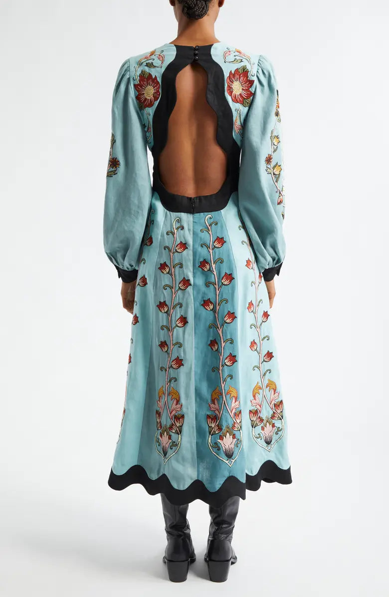 Dalila - Vestido floral elegante y casual