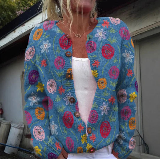 Tilda™ | Chaqueta Elegante de Algodón Floral