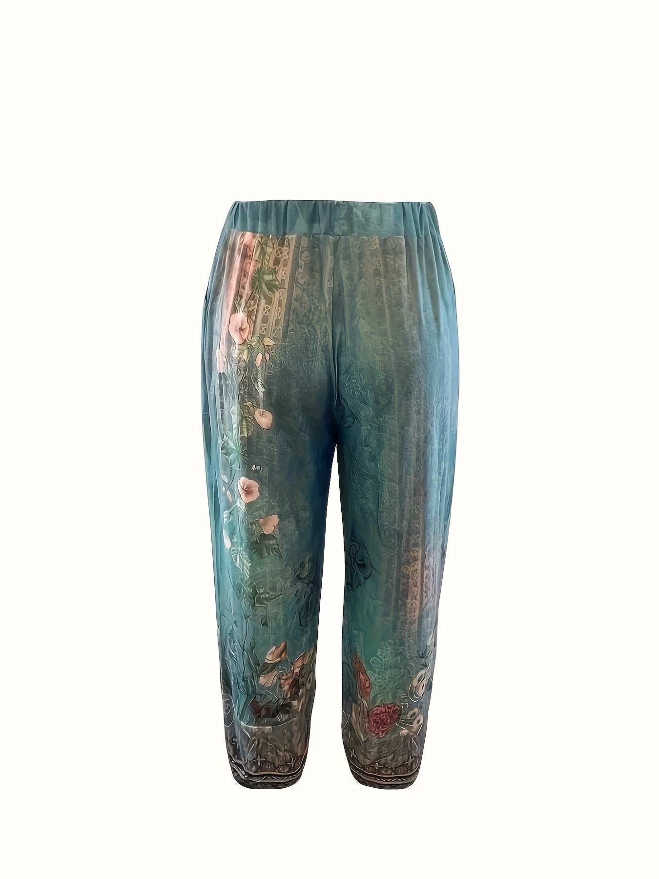 Pijan™ | Pantalón Capri Vintage Chic