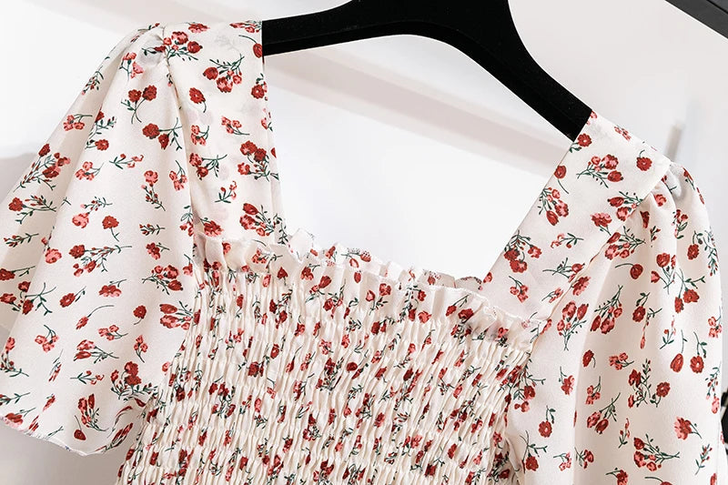 Michaela - Vestido floral elegante y casual