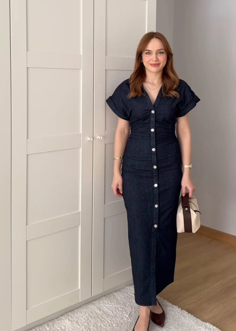 Laurel - Vestido vaquero elegante y casual