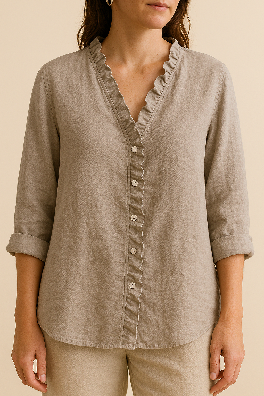 Linea™ | Blusa Casual con Volantes