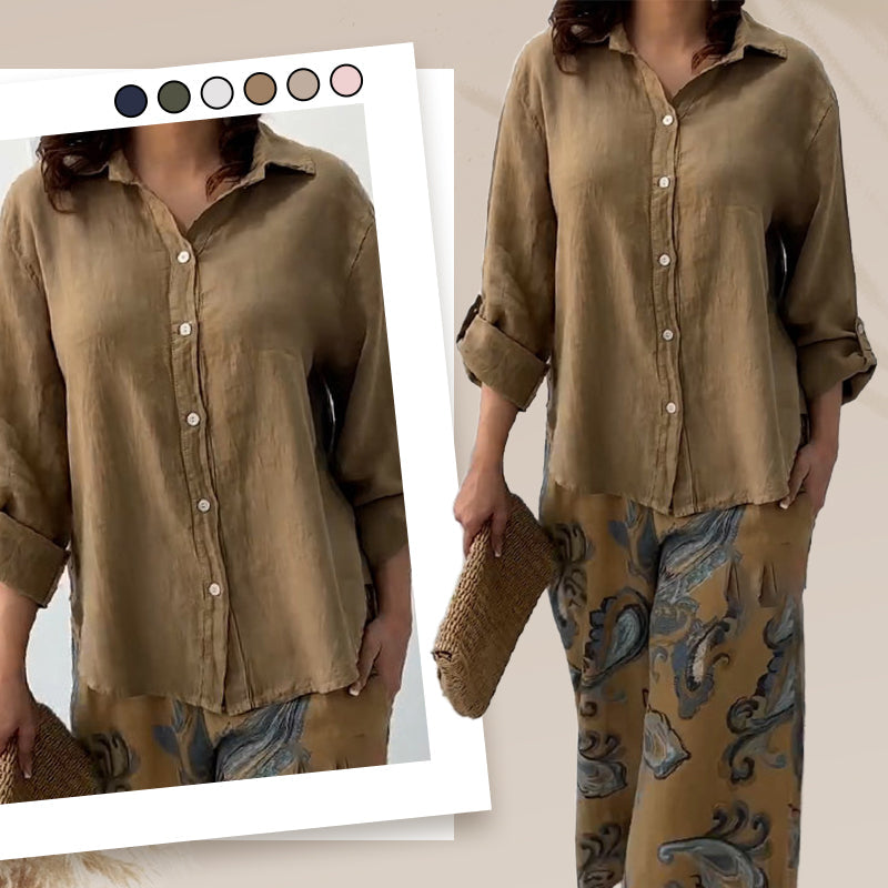 Pinas™ | Conjunto Elegante de Algodón Casual