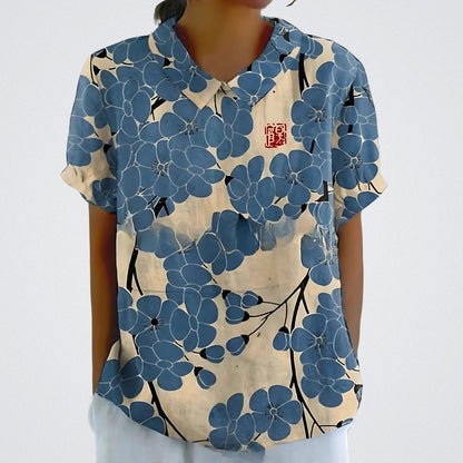 Nali™ | Blusa Floral Elegante