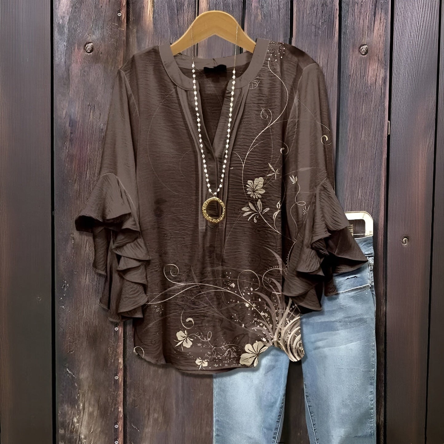 Chantel - Blusa elegante informal