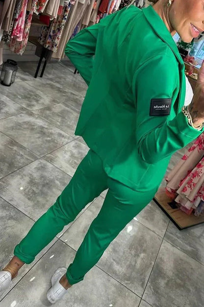 Devora - Conjunto de dos piezas casual elegante