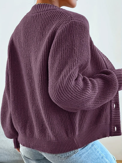 Annabelle™ | Cárdigan Suave Esmeralda, Elegancia Desenfadada