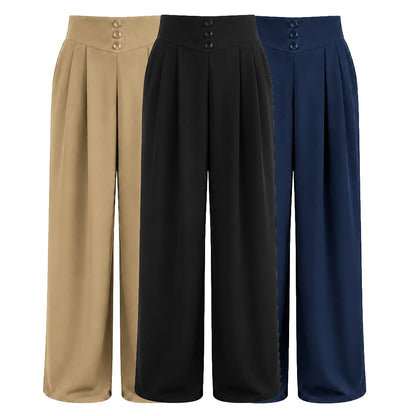 [COMPRÁ 2 Y LLEVÁ 3] Pantalón de Mujer en Seda Fría con Elastano + Neceser organizador de Regalo