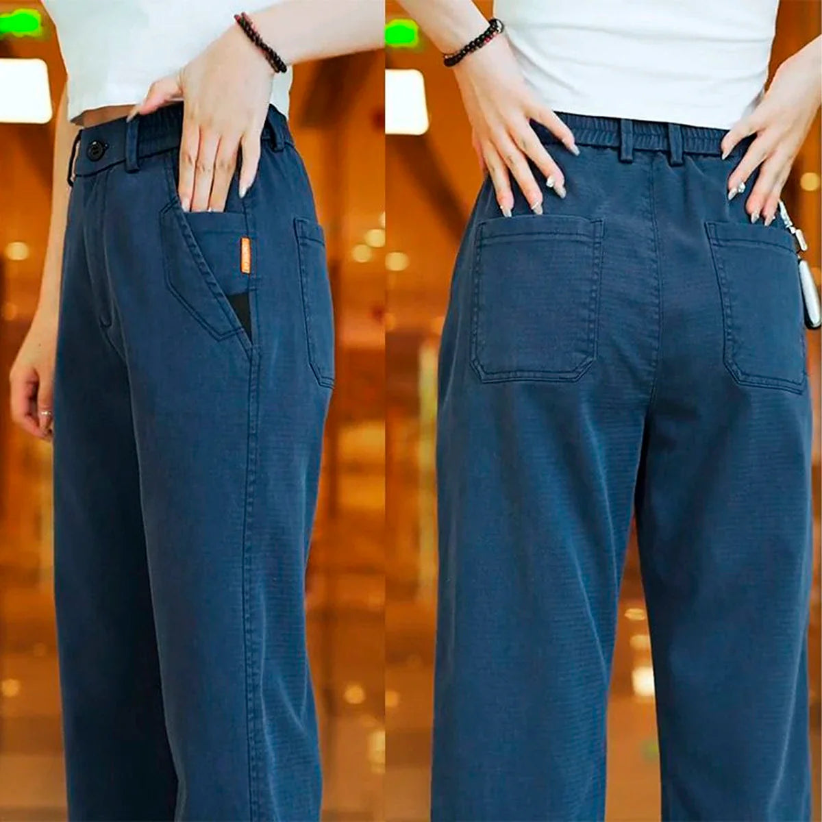 Comprá 2 y llevate 3 | Pantalón Santino de Mujer – Liviano, Fresco y Cómodo