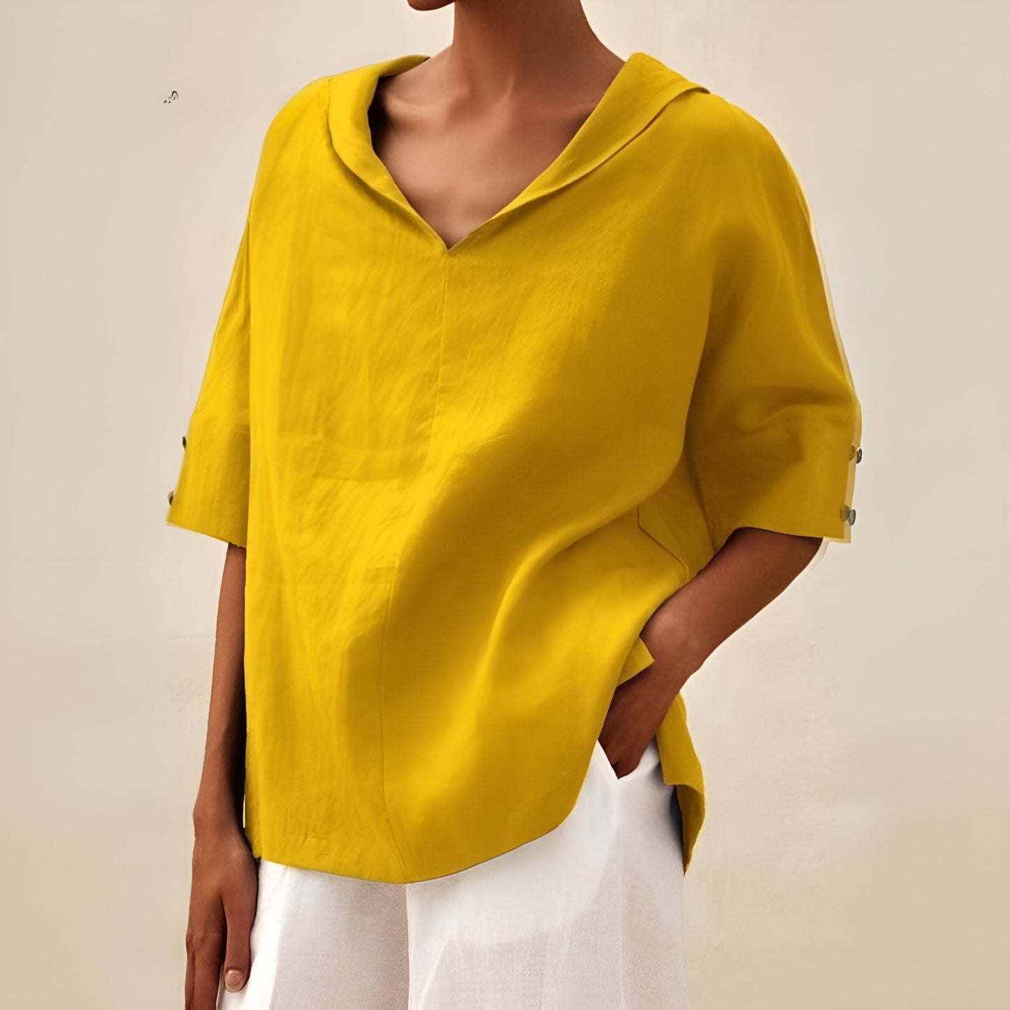 Raya™ | Blusa Ligera de Lino