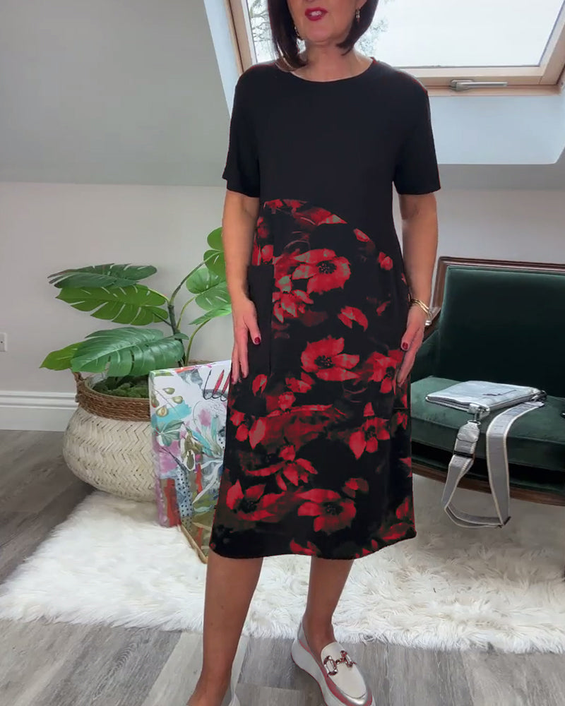 Ivania - Vestido floral casual elegante