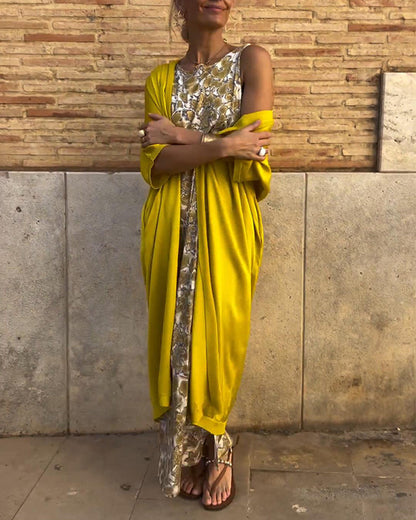 Kezia - Conjunto de dos piezas casual elegante