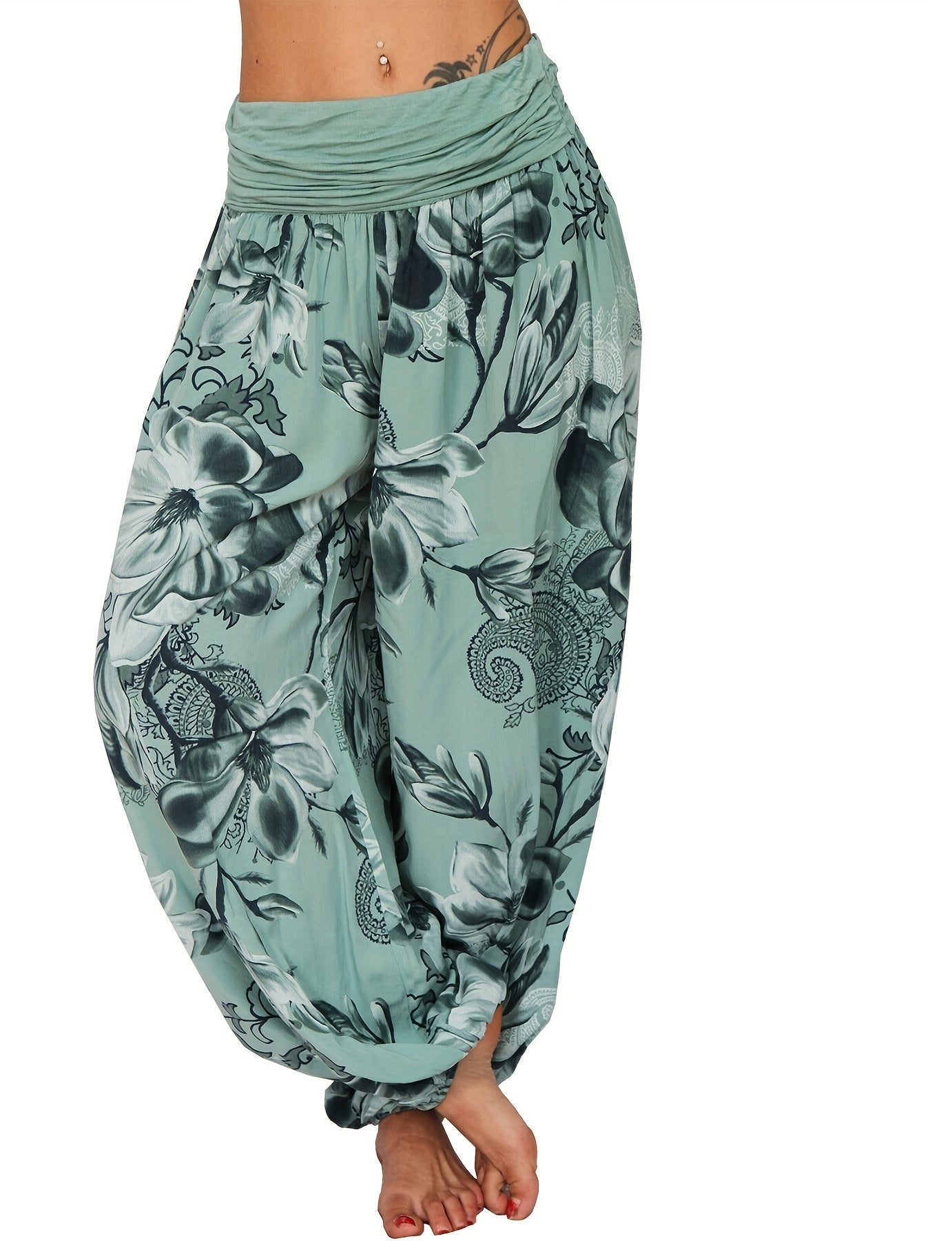 Muri™ | Pantalón Bohemio Floral Elegante