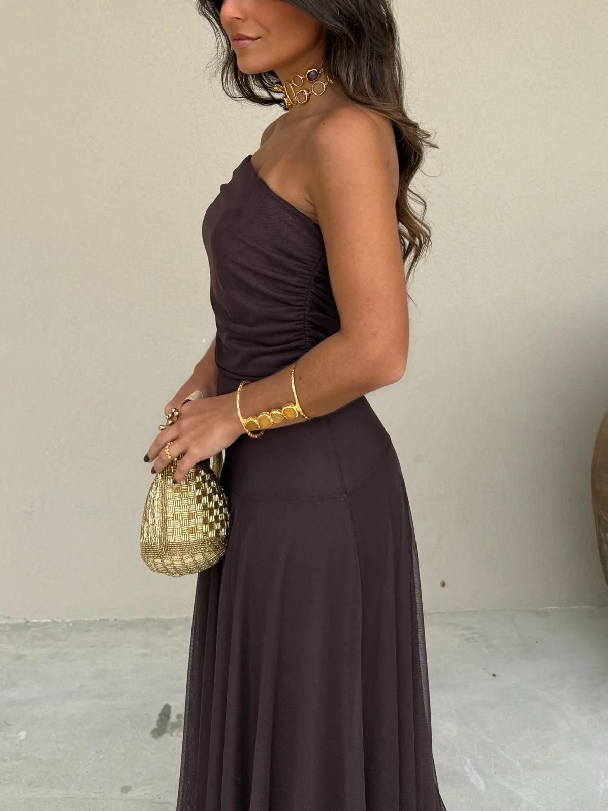 Giovana - Vestido elegante informal