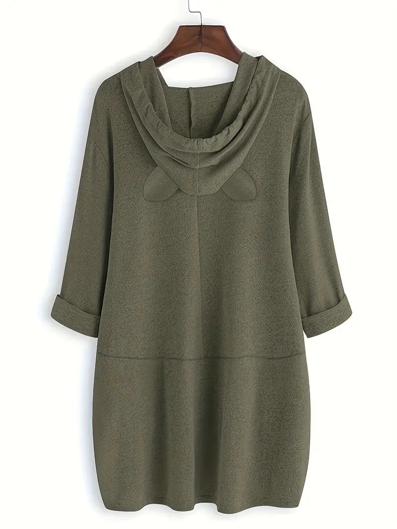 Elidi - Sudadera con capucha elegante y casual