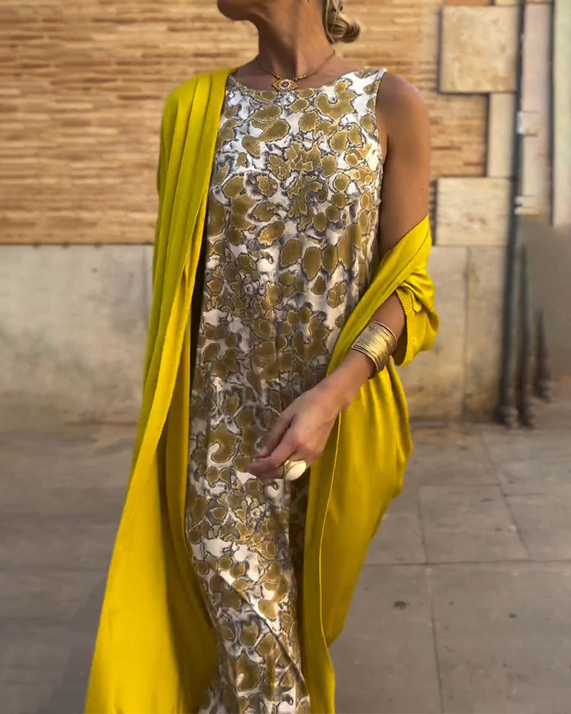 Kezia - Conjunto de dos piezas casual elegante