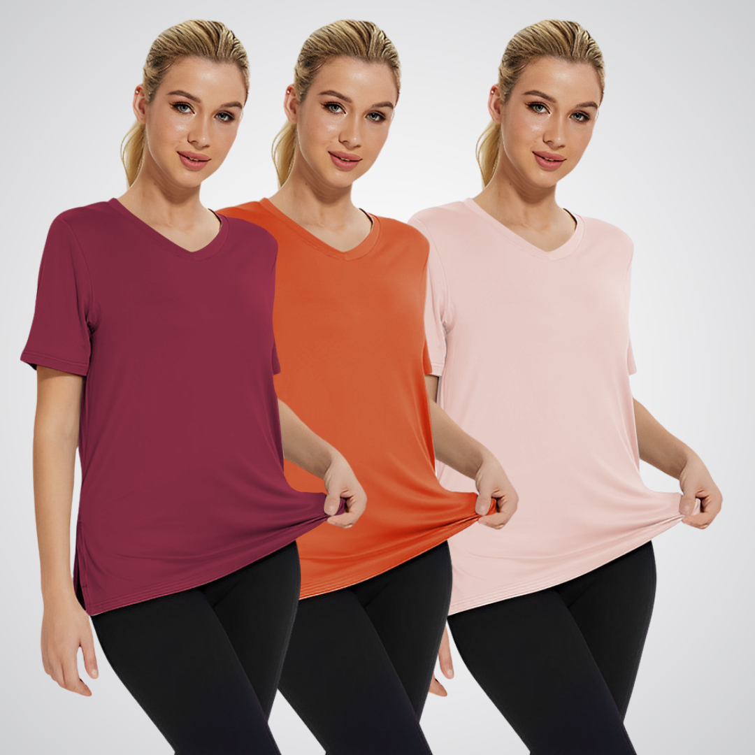 Sally™ | Camiseta casual de corte amplio (Paquete de 3)