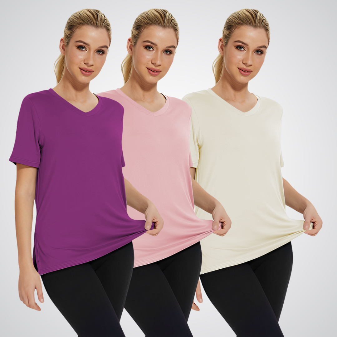 Sally™ | Camiseta casual de corte amplio (Paquete de 3)
