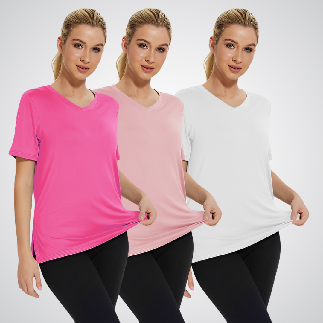 Sally™ | Camiseta casual de corte amplio (Paquete de 3)