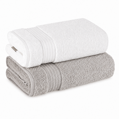 [COMPRÁ 2 Y LLEVATE 4] Juego de Toallas Premium 100 % Algodón Estilo Hotel + Bata de Baño de Regalo