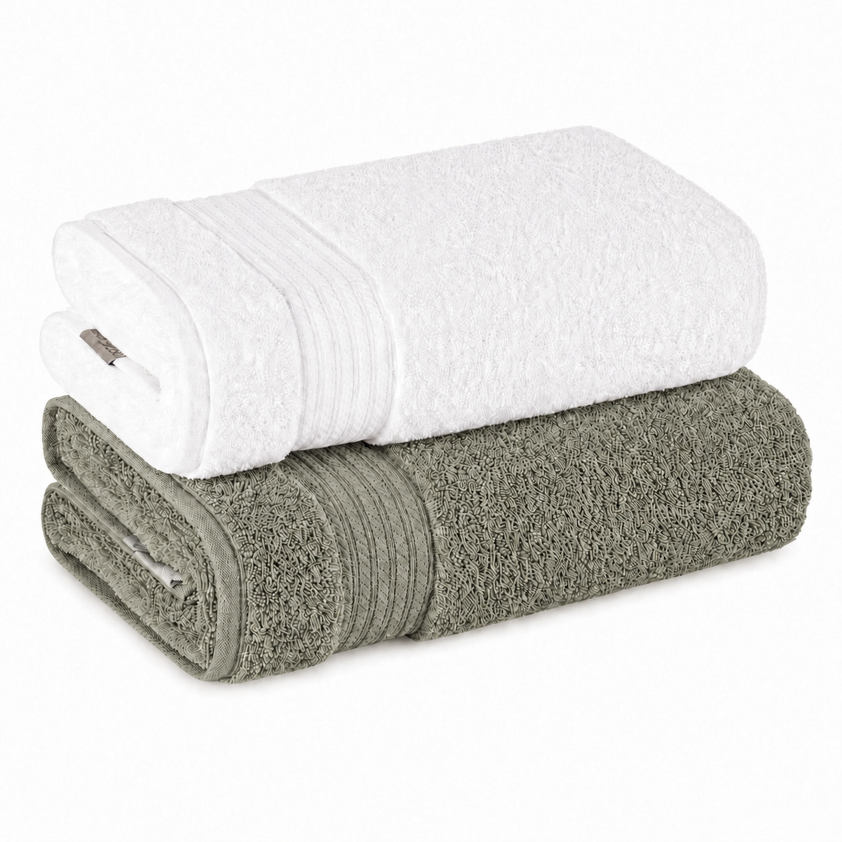 [COMPRÁ 2 Y LLEVATE 4] Juego de Toallas Premium 100 % Algodón Estilo Hotel + Bata de Baño de Regalo