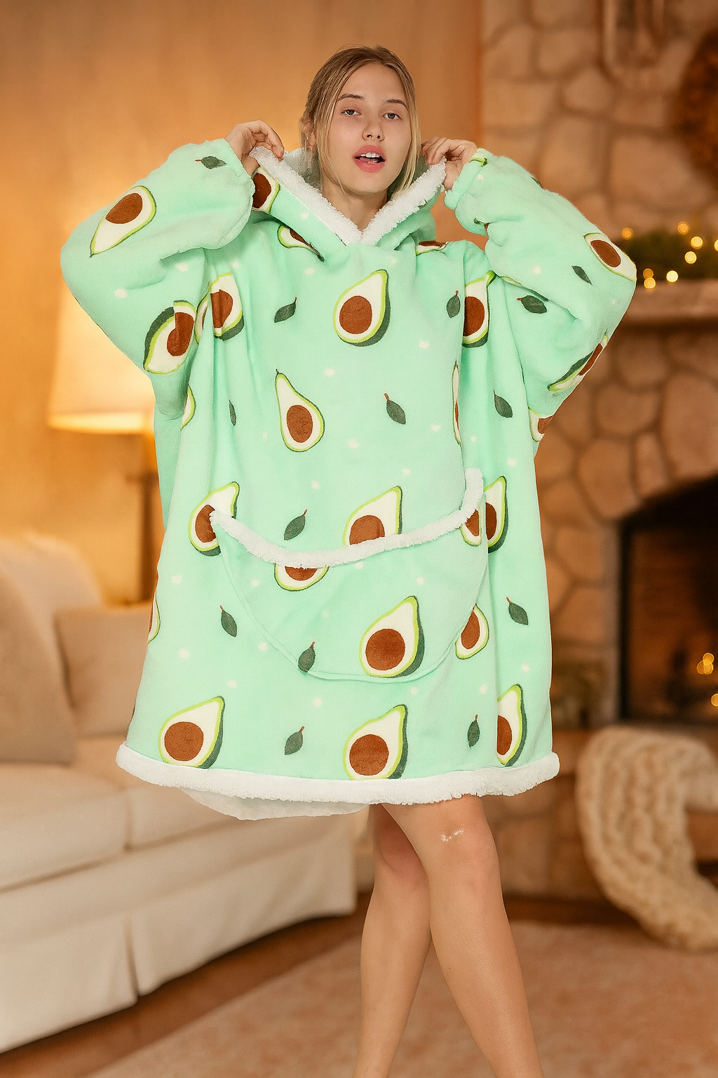 Kalira - Manta con Capucha Estilosa