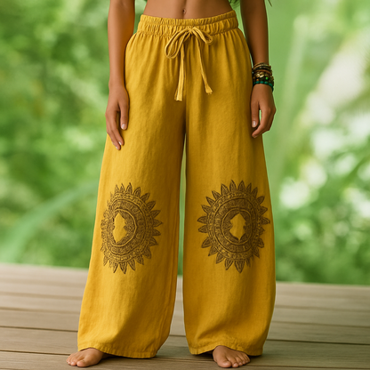 Jovie - pantalones bohemios casuales y elegantes