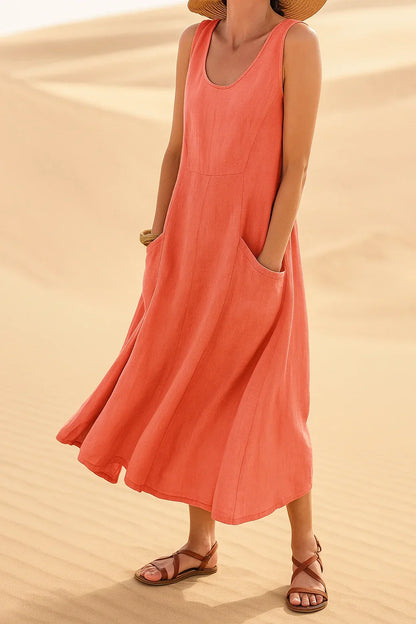 Natsi™ | Túnica Elegante de Lino y Algodón (La mejor calidad)