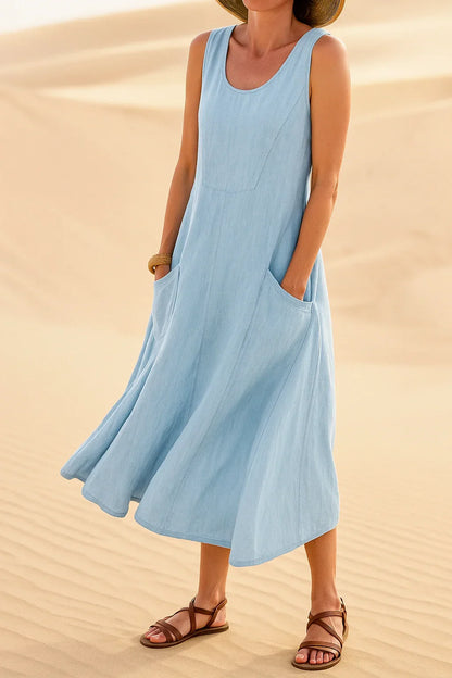 Natsi™ | Túnica Elegante de Lino y Algodón (La mejor calidad)