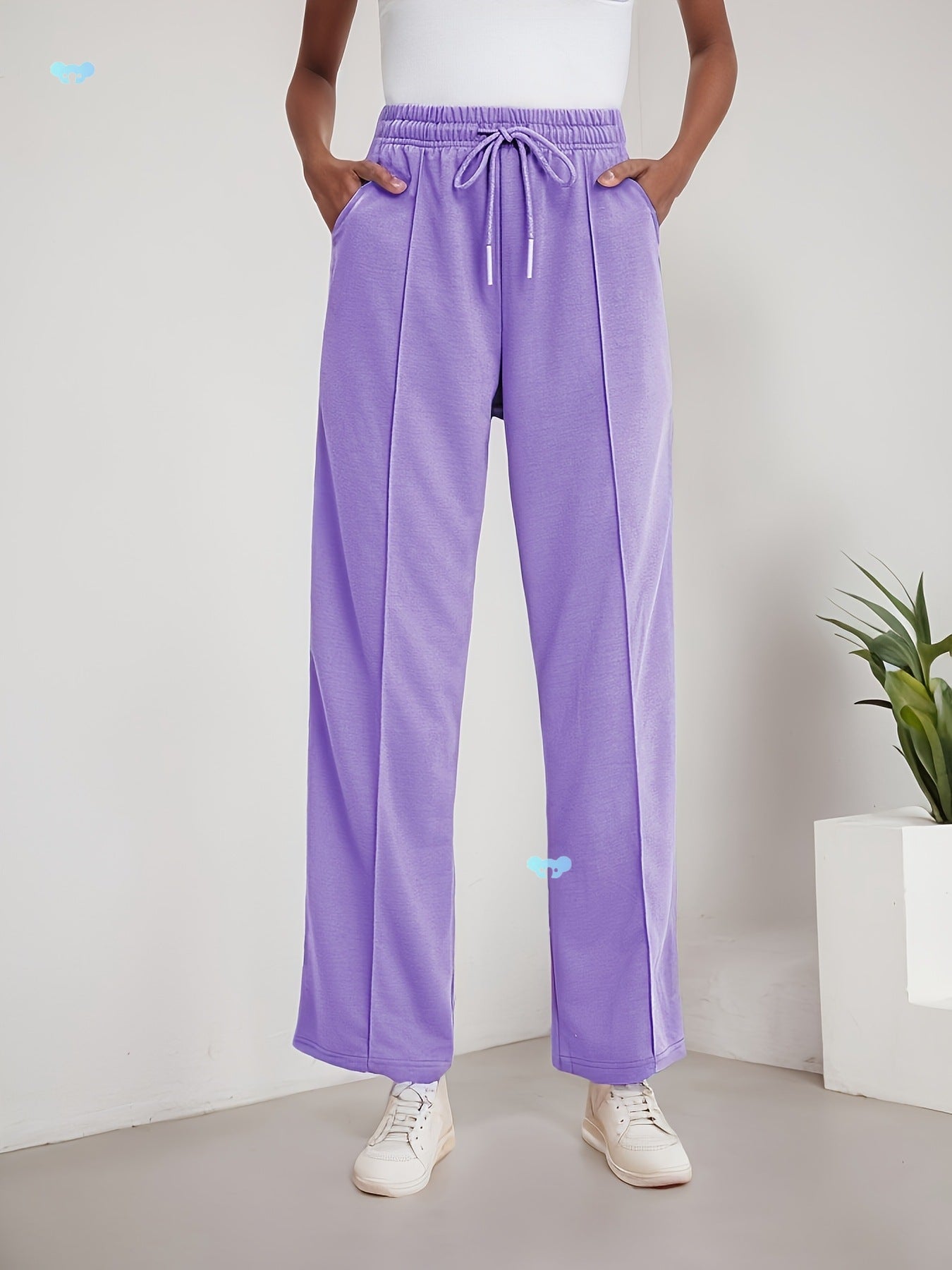 Bulma™ | Pantalones Anchos Elegantes de Algodón