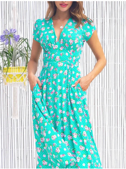 Esperanza - Vestido floral elegante y casual