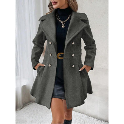 Maria™ | Elegante Chaqueta de Otoño de Doble Botón