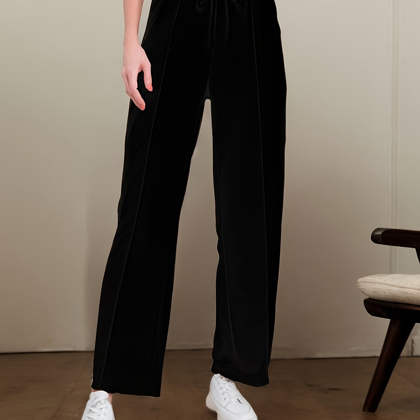 Bulma™ | Pantalones Anchos Elegantes de Algodón