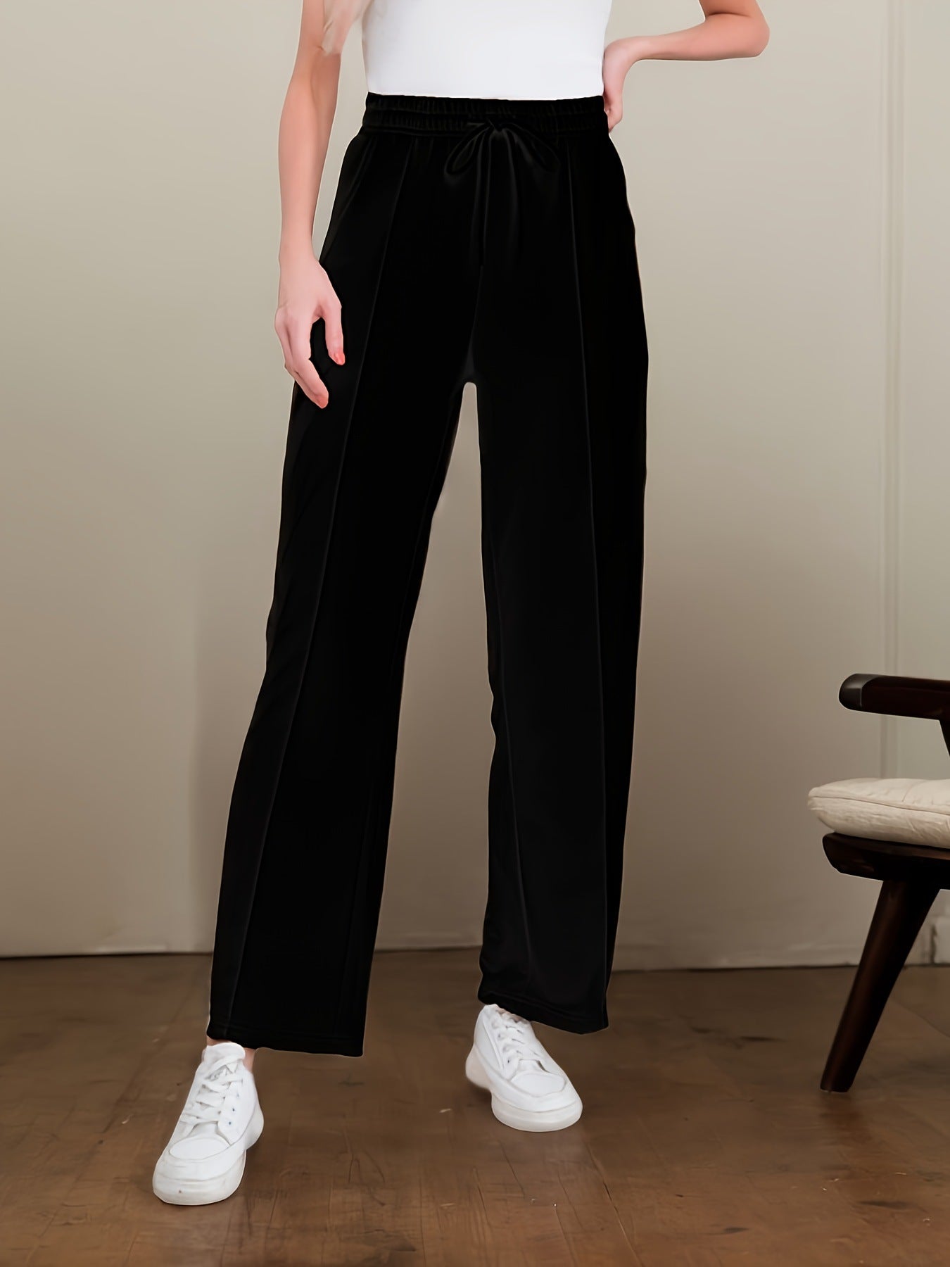 Bulma™ | Pantalones Anchos Elegantes de Algodón