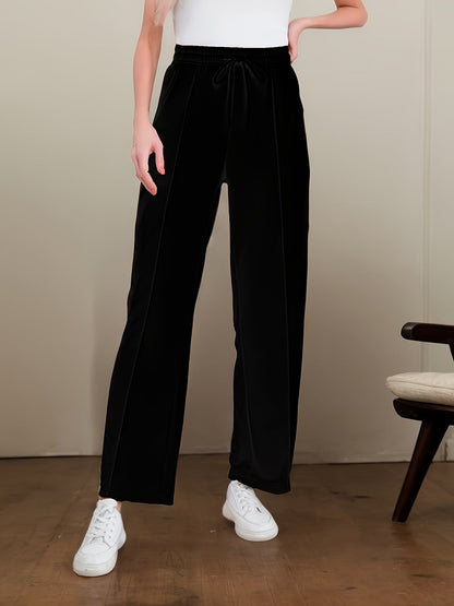 Bulma™ | Pantalones Anchos Elegantes de Algodón