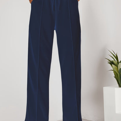 Bulma™ | Pantalones Anchos Elegantes de Algodón