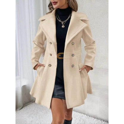 Maria™ | Elegante Chaqueta de Otoño de Doble Botón