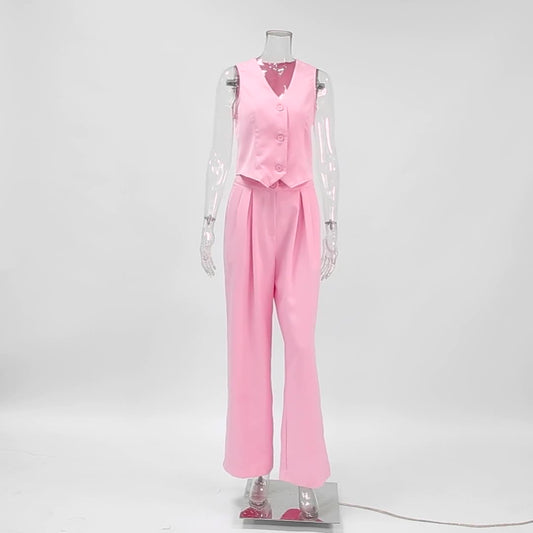 Manon™ | Conjunto Elegante de Cuello en V