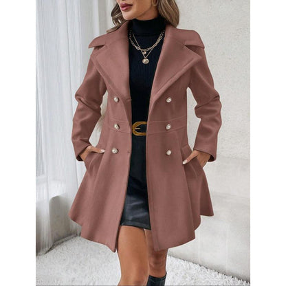 Maria™ | Elegante Chaqueta de Otoño de Doble Botón